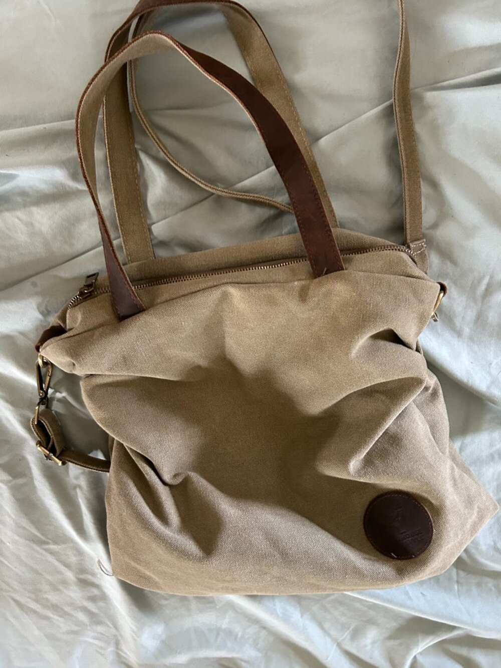farmhouse is my style size medium large canvas cloth